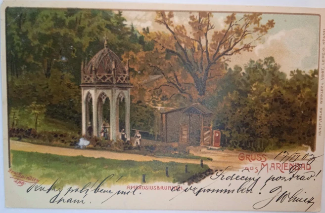 Pohlednice Mariánské lázně