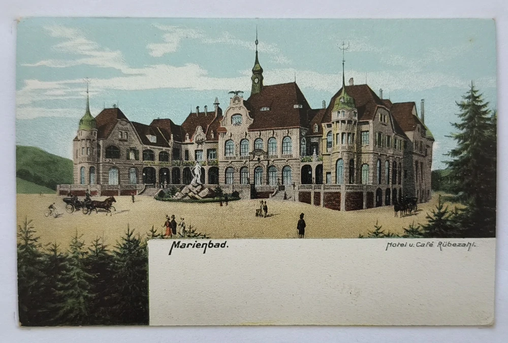 Mariánské Lázně pohlednice