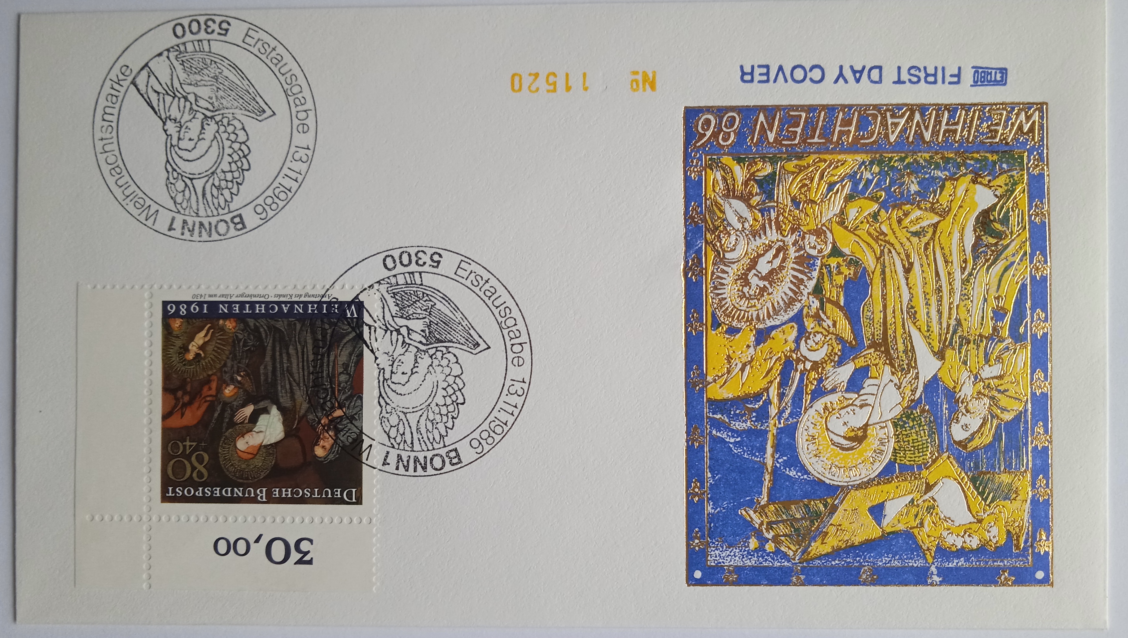 obálka Vánoce 1986