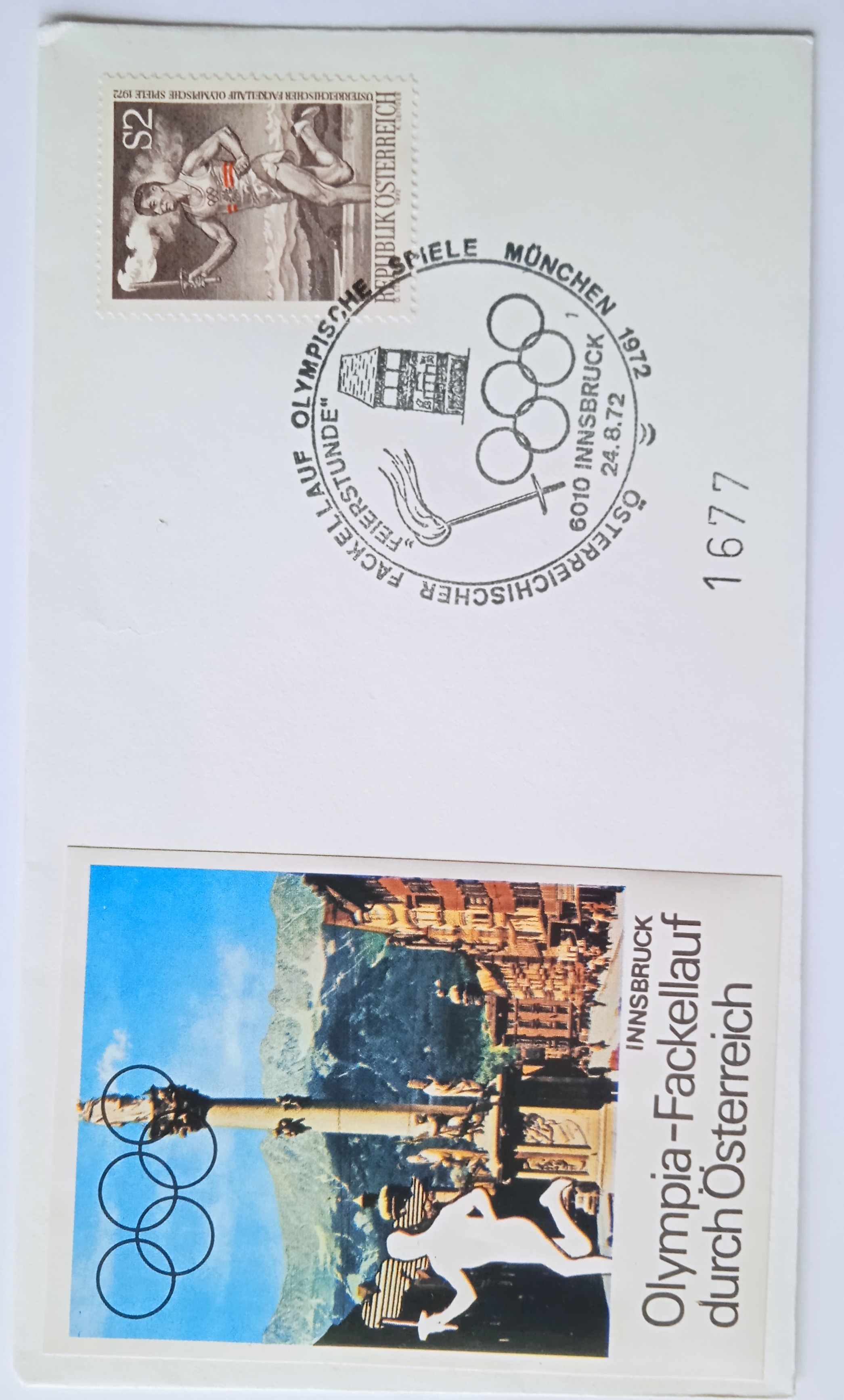 Obálka olympiáda 1972 Mnichov