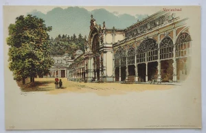 Mariánské Lázně pohlednice 