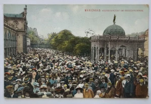 Mariánské Lázně pohlednice 