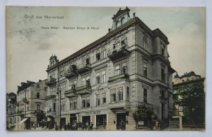 Mariánské Lázně pohlednice 