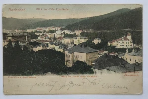 Mariánské Lázně pohlednice 