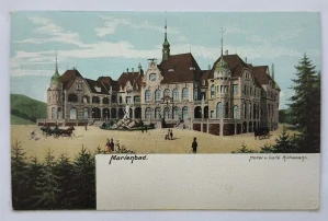 Mariánské Lázně pohlednice 
