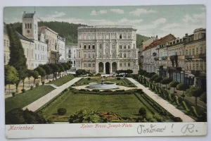 Mariánské Lázně pohlednice 