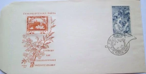Obálka 40 let Československé poštovní známky