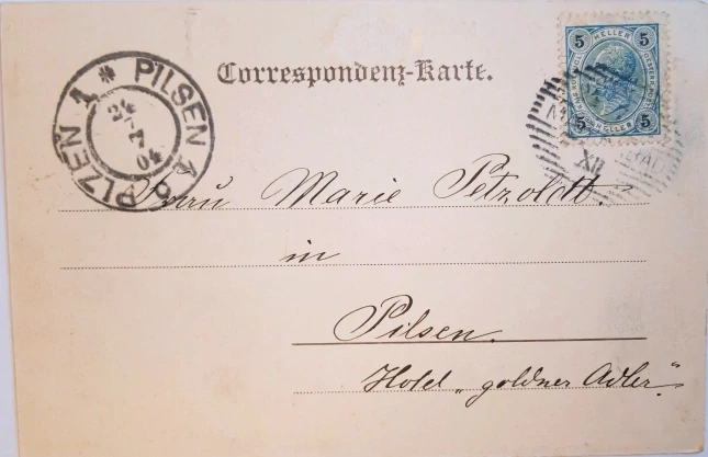 Pohlednice Mariánské lázně