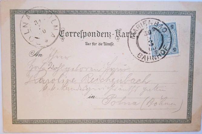 Pohlednice Mariánské lázně