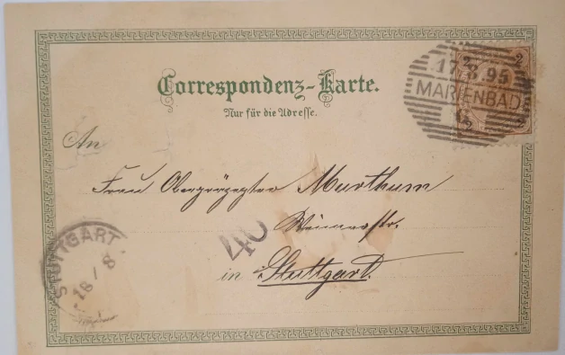 Pohlednice Mariánské lázně