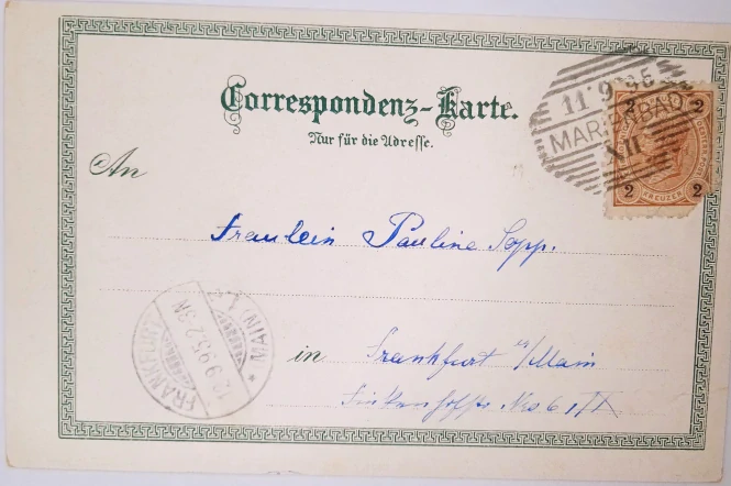 Pohlednice Mariánské lázně