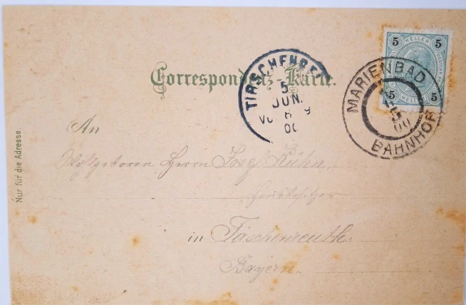 Pohlednice Mariánské lázně