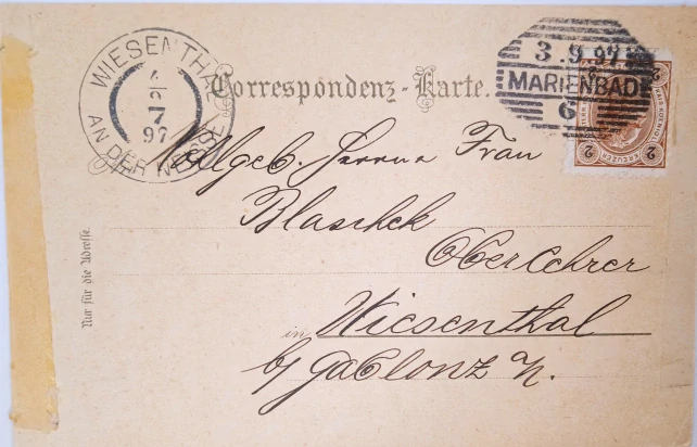 Pohlednice Mariánské lázně