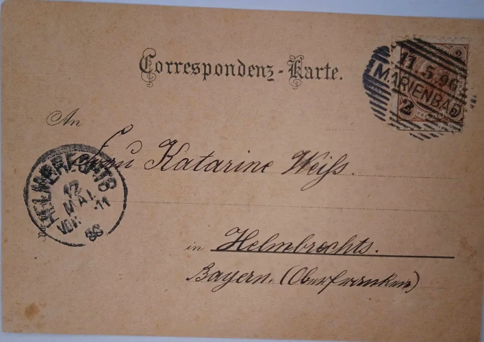 Pohlednice Mariánské lázně