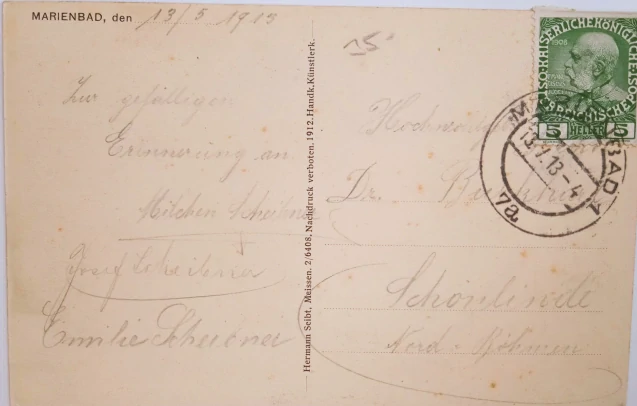 Pohlednice Mariánské lázně