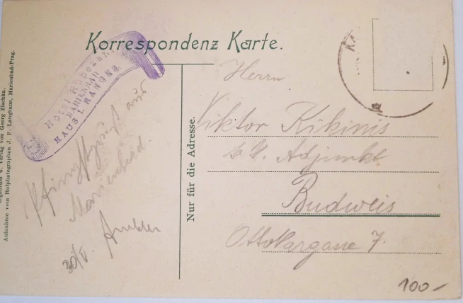 Pohlednice Mariánské lázně