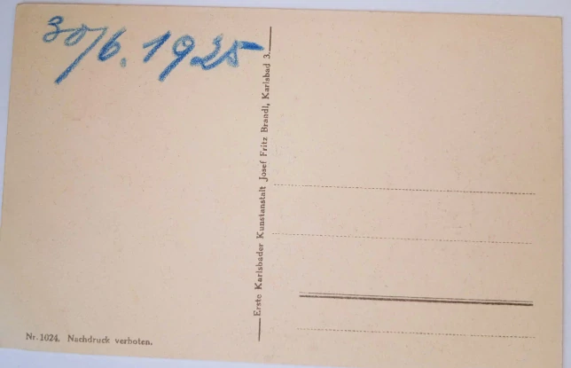 Pohlednice Mariánské lázně