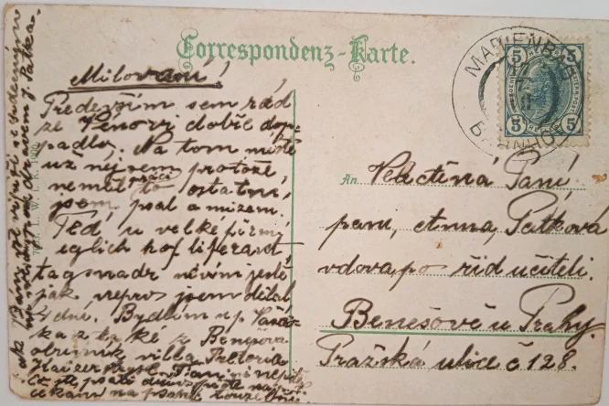 Pohlednice Mariánské lázně