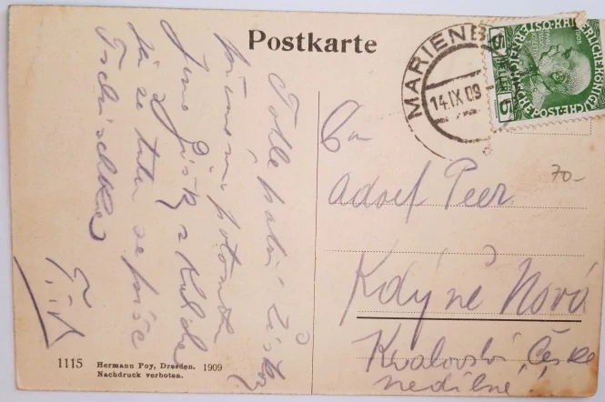 Pohlednice Mariánské lázně