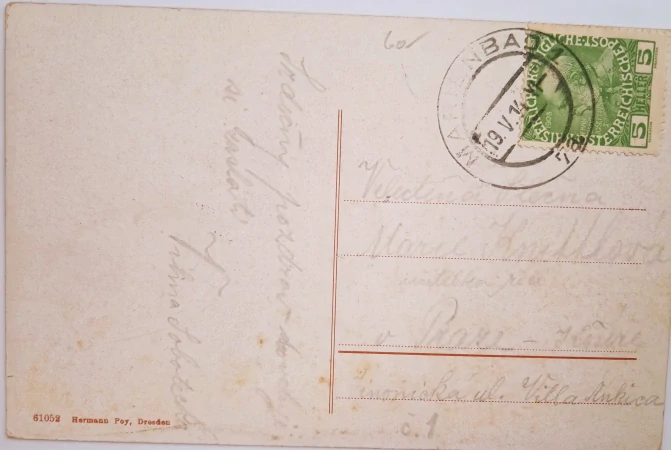 Pohlednice Mariánské lázně