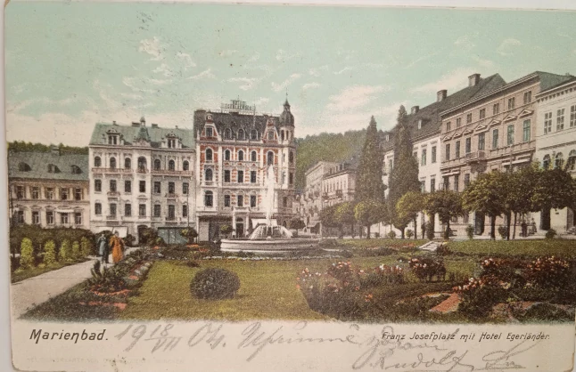 Pohlednice Mariánské lázně