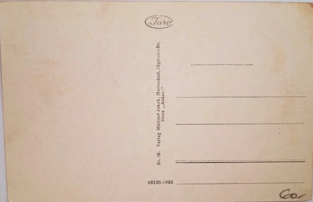 Pohlednice Mariánské lázně