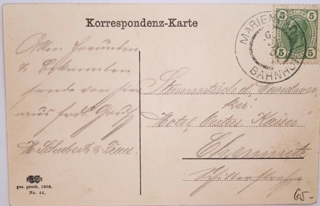 Pohlednice Mariánské lázně