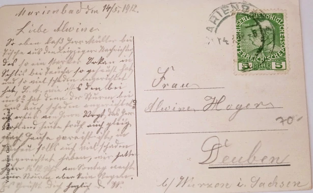 Pohlednice Mariánské lázně