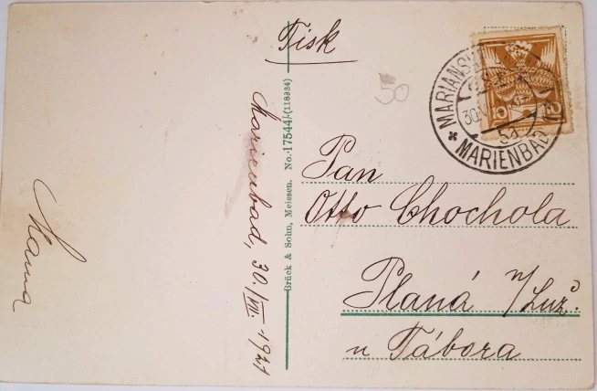 Pohlednice Mariánské lázně