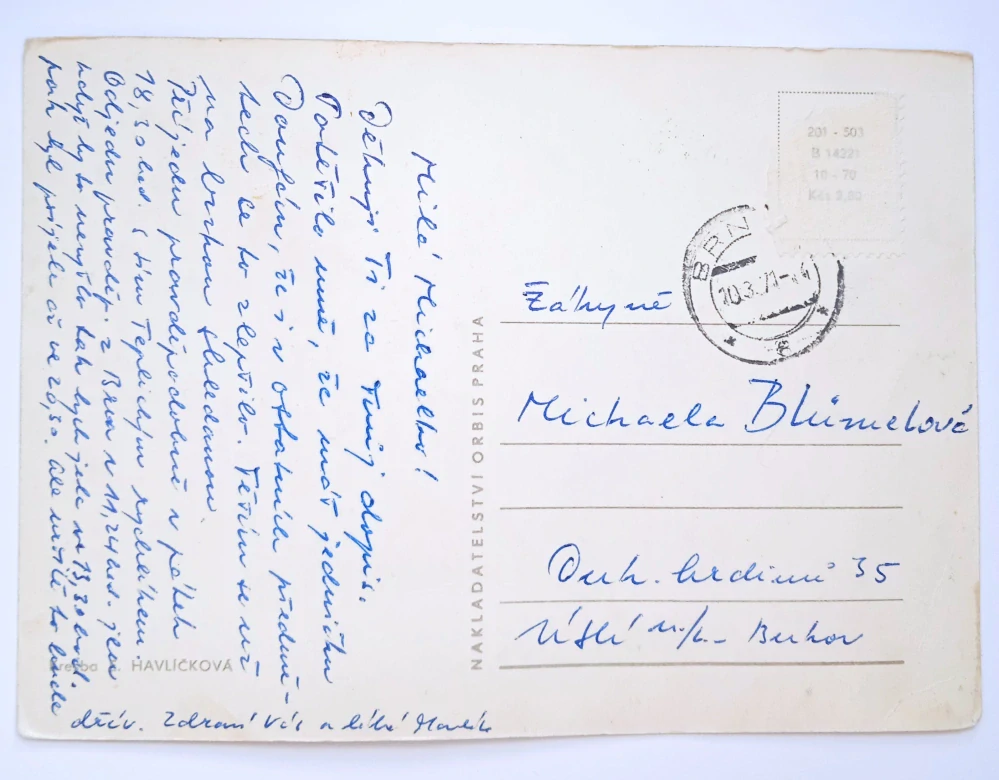 Dětská pohlednice 3D