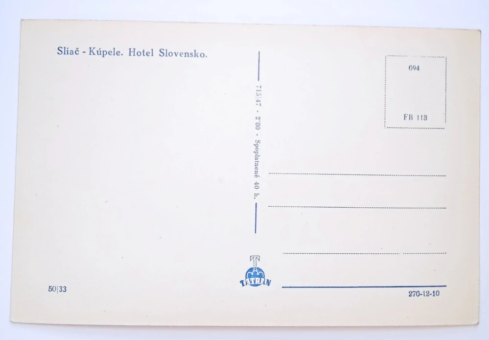 Pohlednice Sliač Slovensko