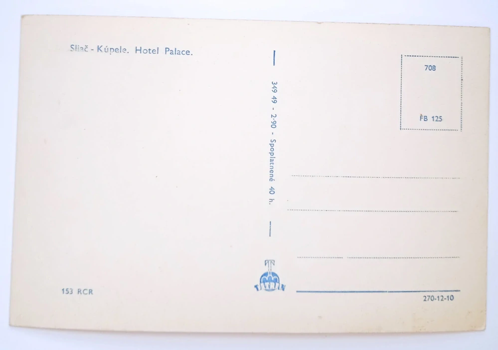 Pohlednice Sliač - koupele