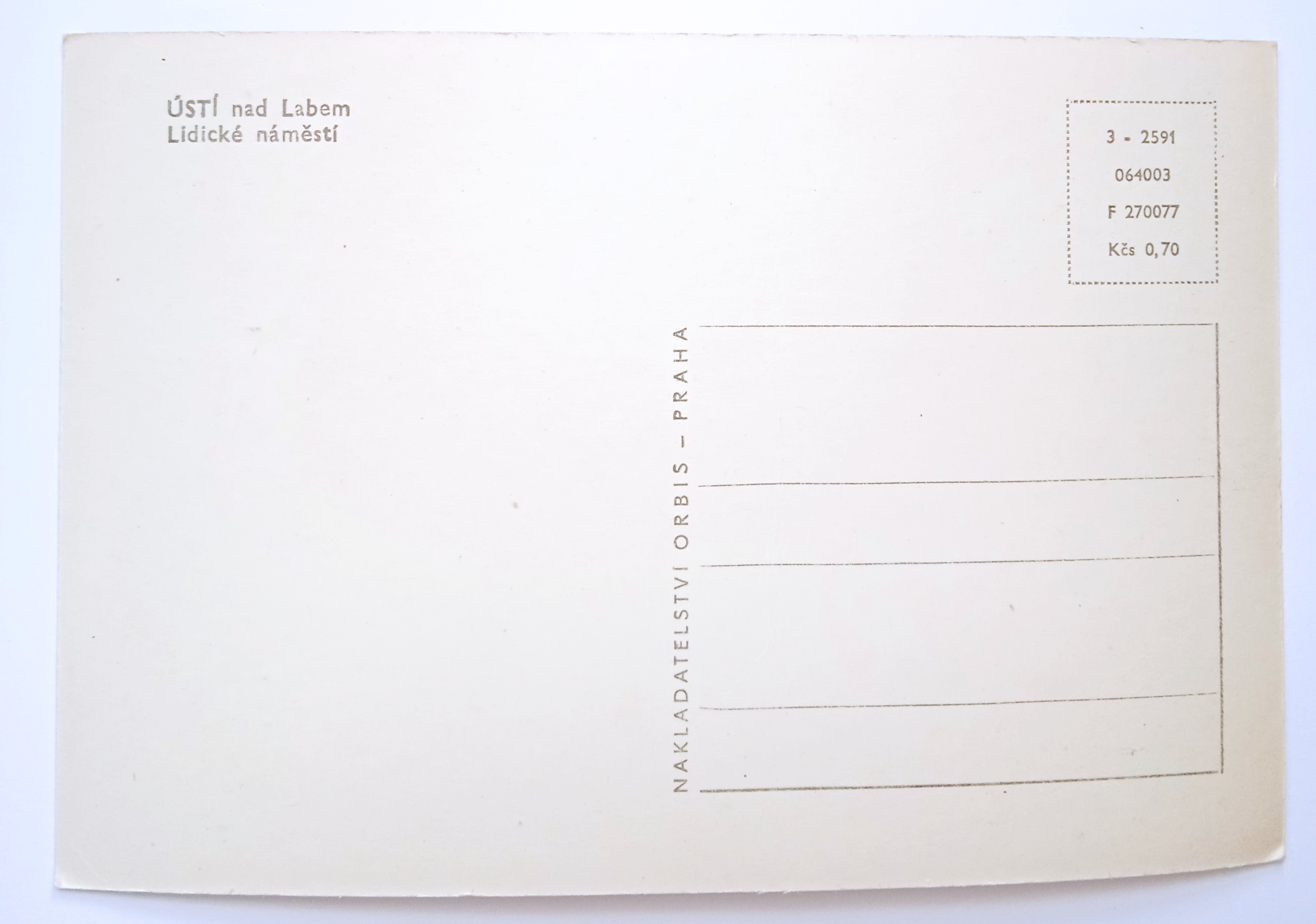 Pohlednice Ústí nad Labem