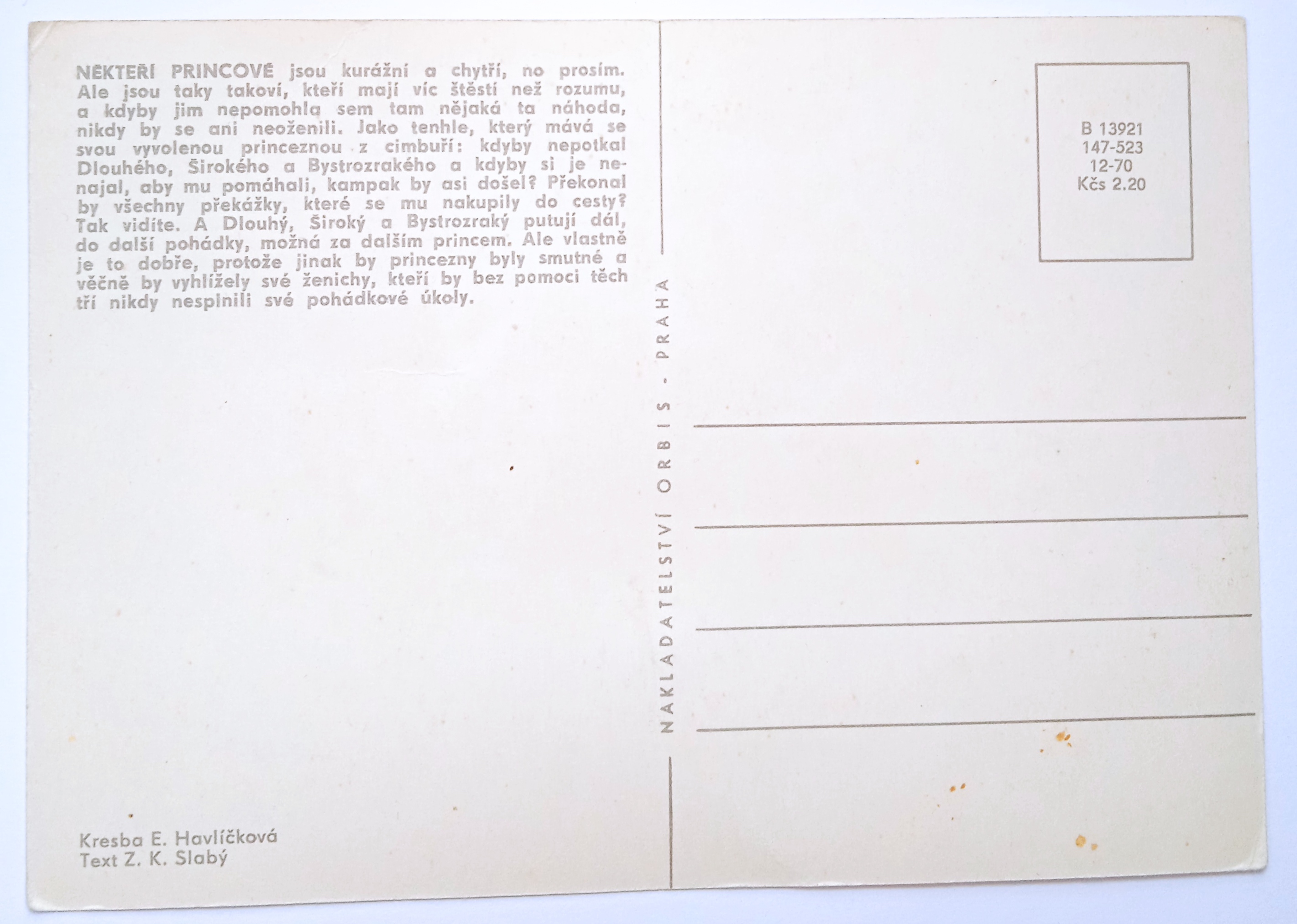 Dětská pohlednice 3D