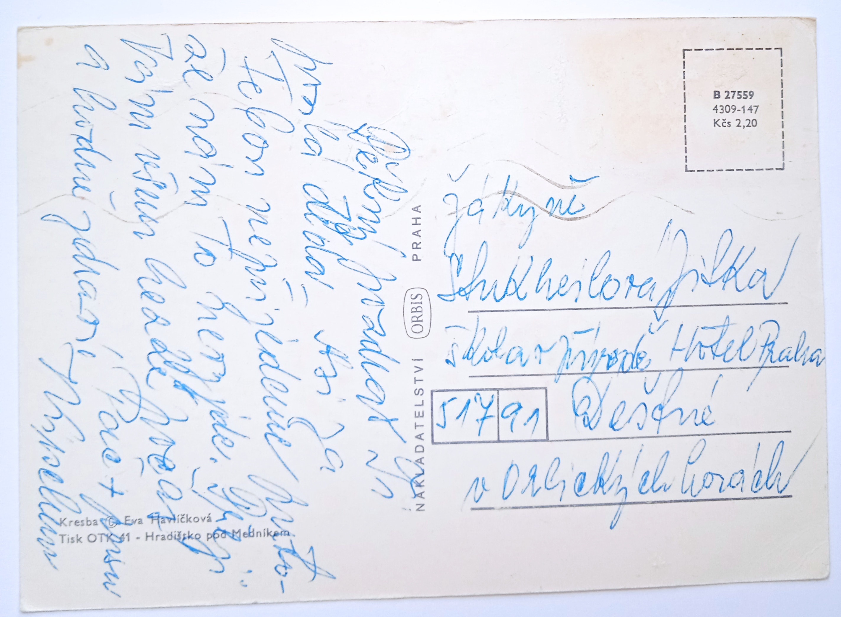 Dětská pohlednice 3D