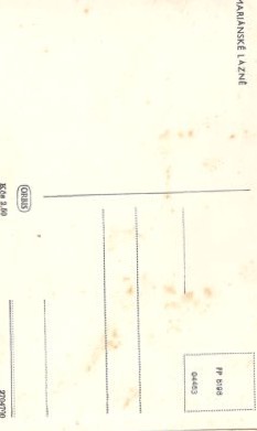 Pohlednice Mariánské lázně