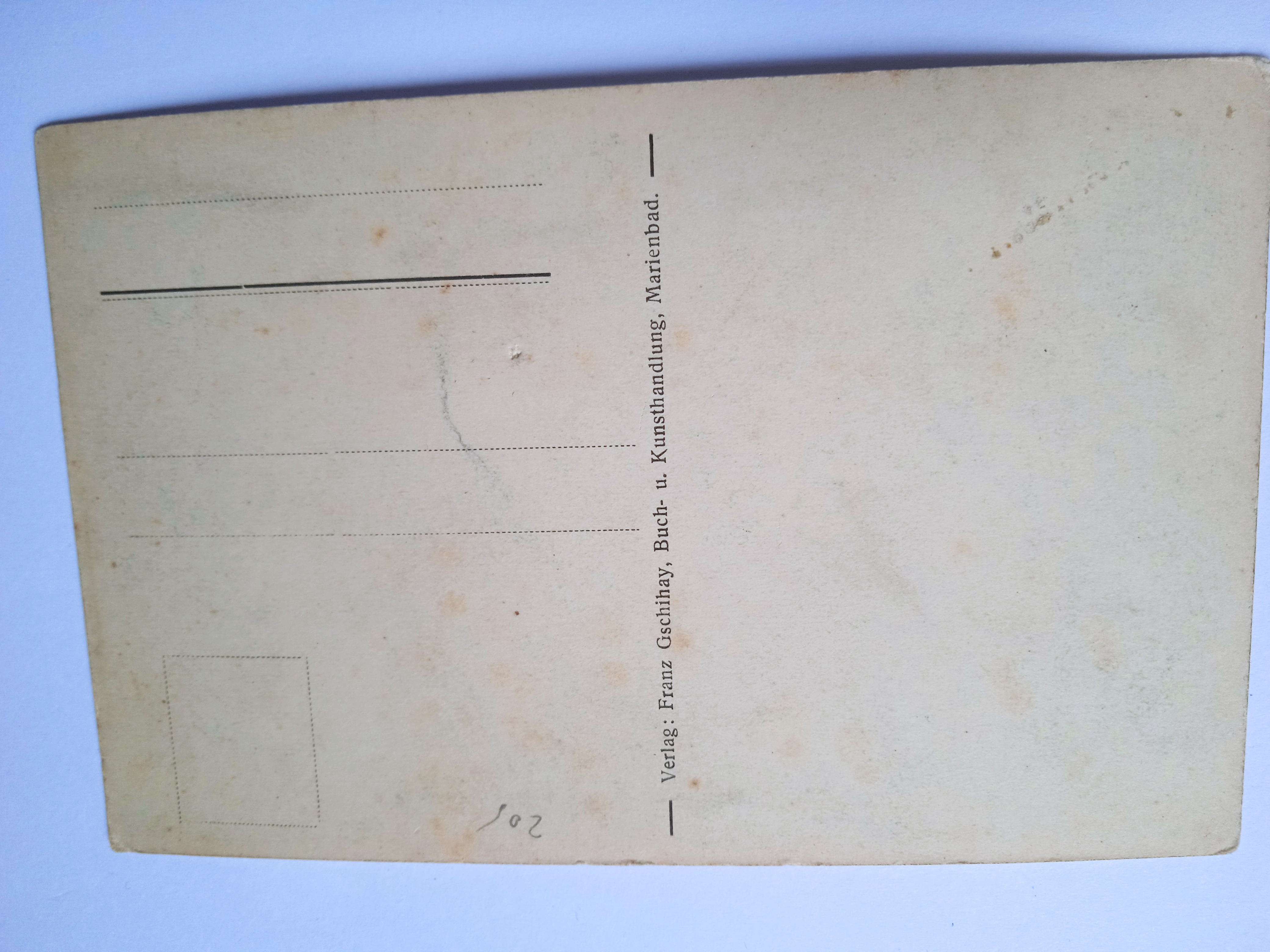 Pohlednice Mariánské lázně