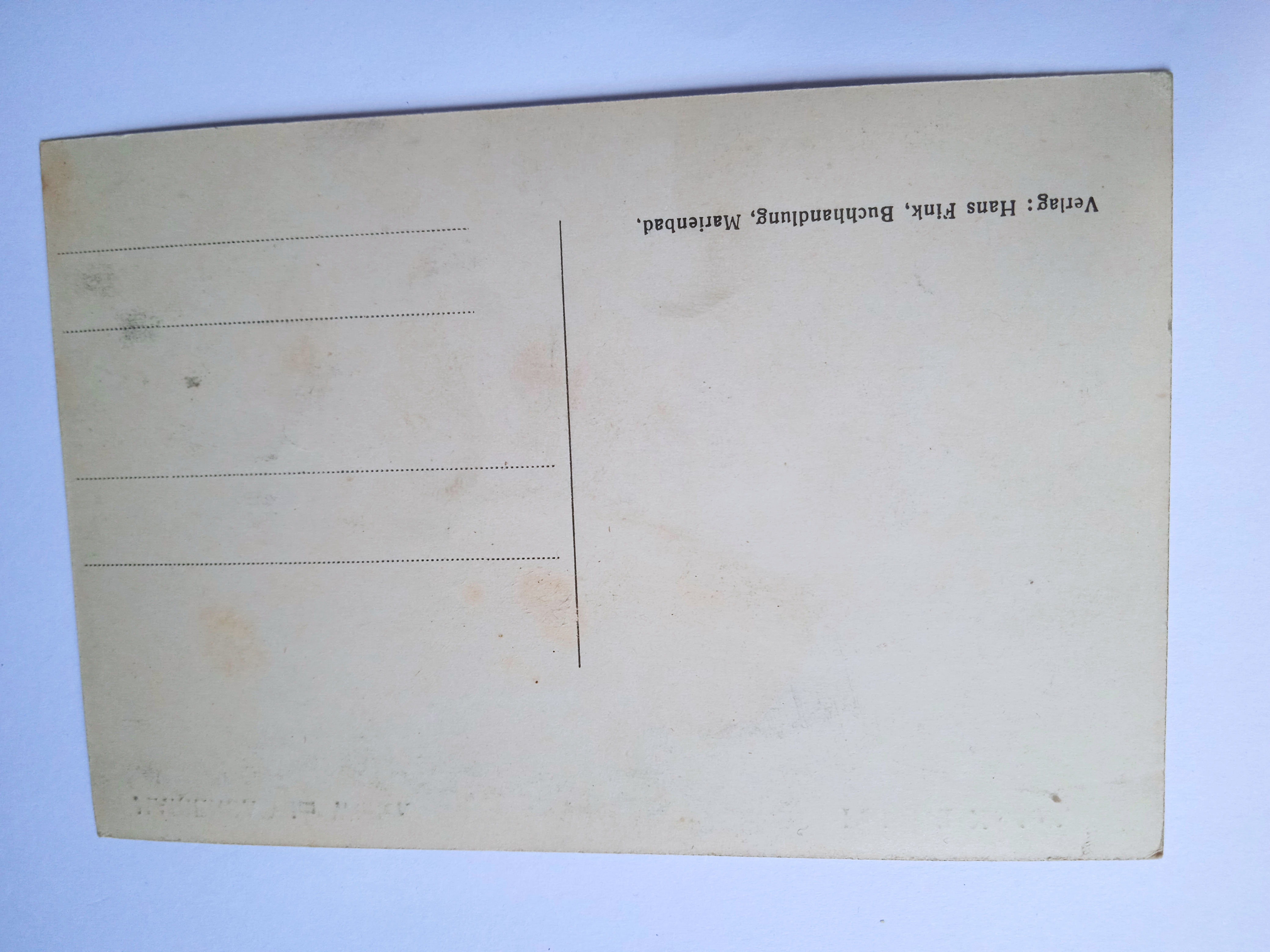 Pohlednice Mariánské lázně