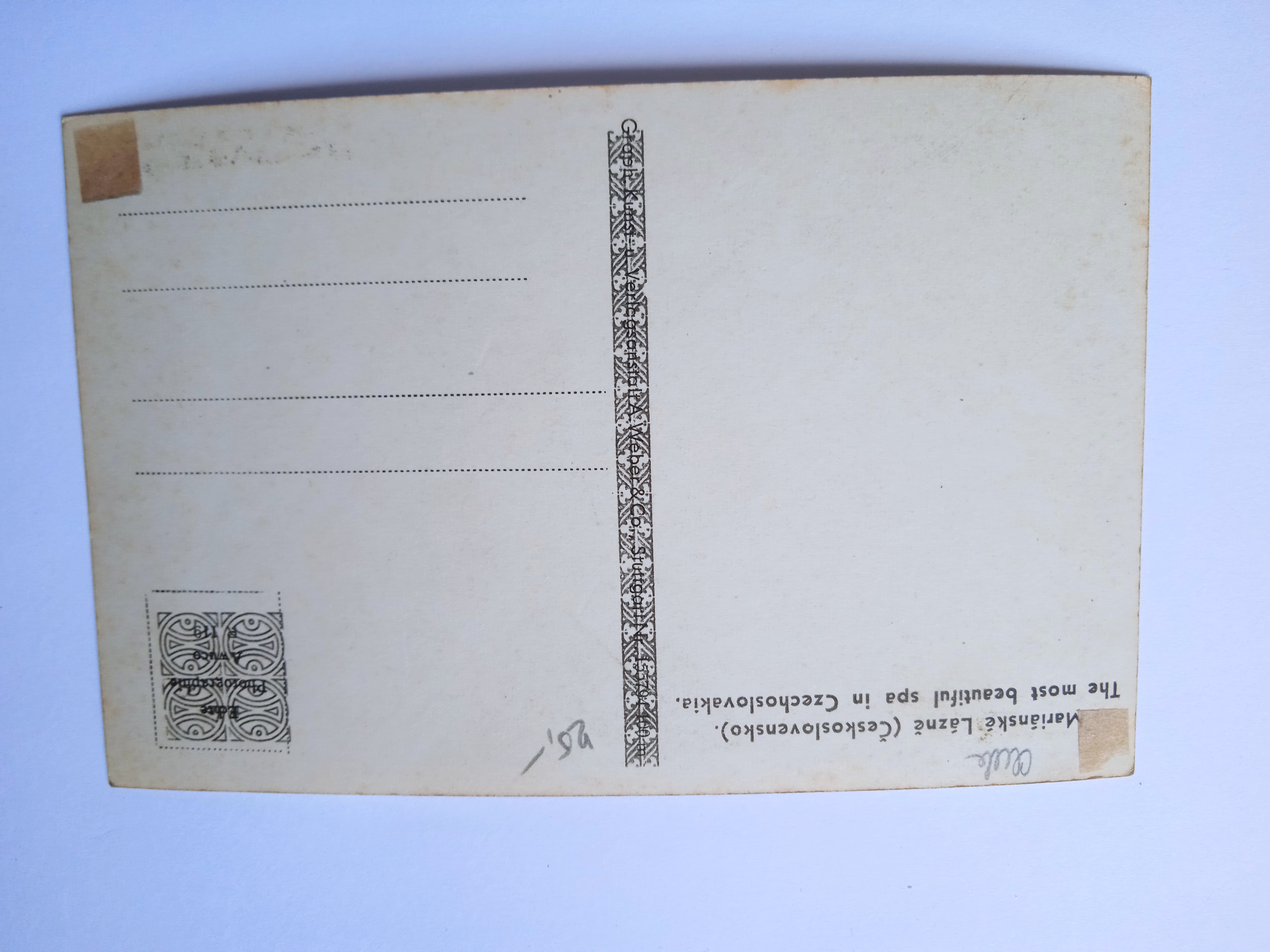 Pohlednice Mariánské lázně