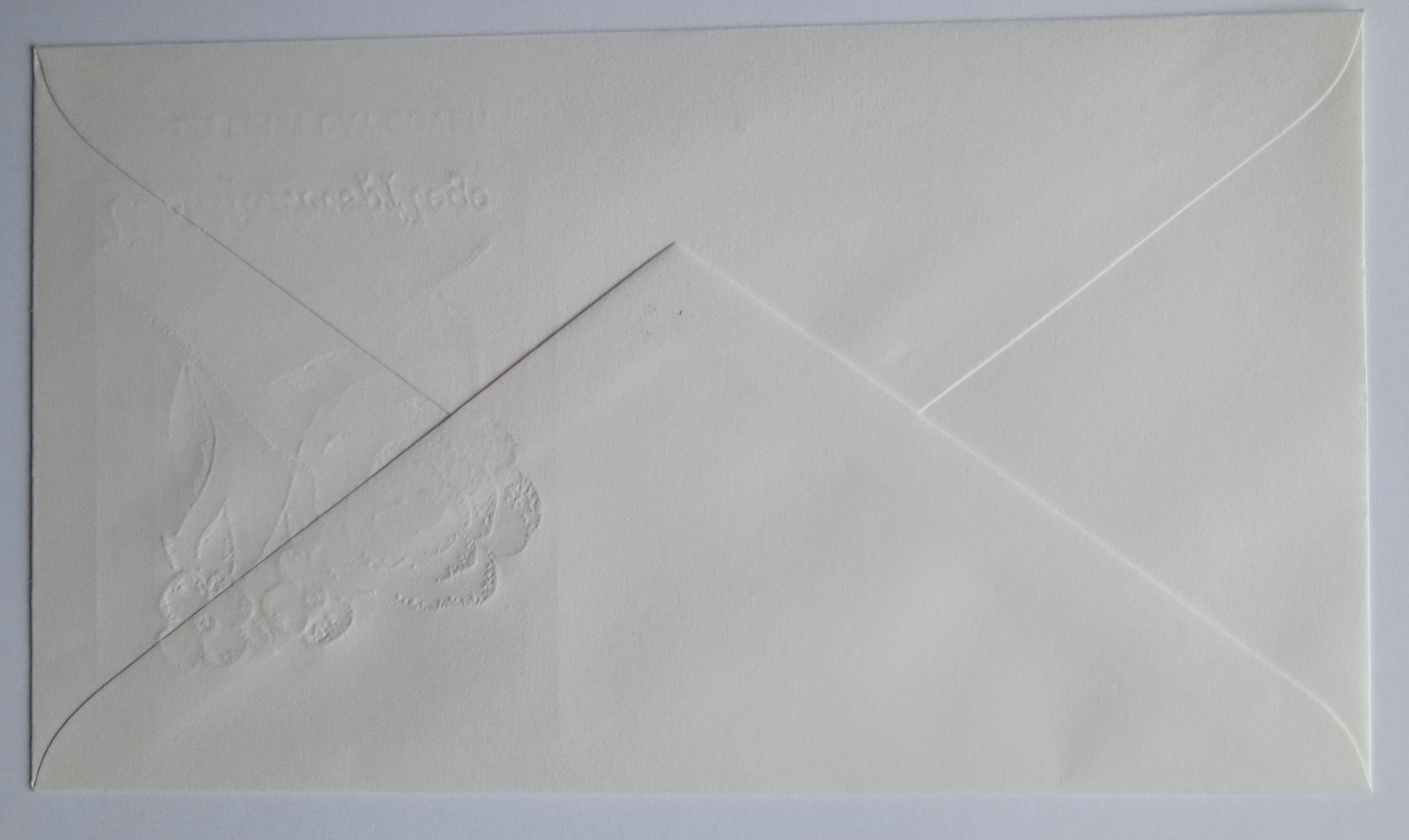 Obálka sociální péče německé spolkové pošty 1985