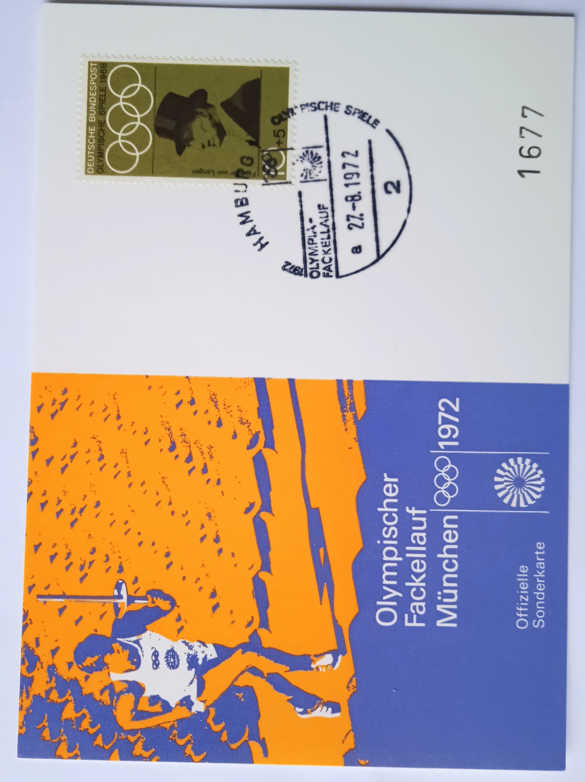 Karty olympiáda 1972 Mnichov