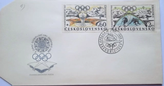 Obálka X. zimní olympijské hry