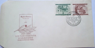 Obálka k 80. narozeninám Z.Nejedlého