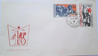 Obálka 40 let Rudého práva