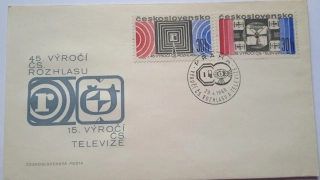 Obálka výročí ČS rozhlasu a televize