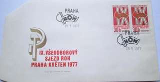 Obálka IX.sjezd ROH