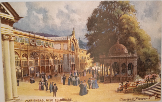 Pohlednice Mariánské lázně