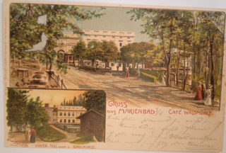 Pohlednice Mariánské lázně