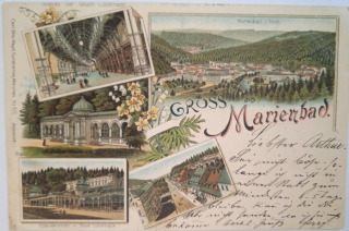 Pohlednice Mariánské lázně