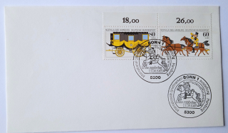 Obálka Německo - spolková pošta